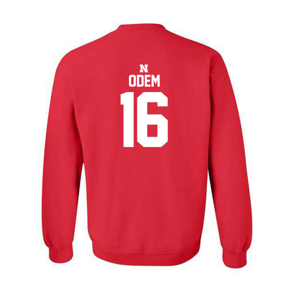 Nebraska - NCAA Football : Danny Odem - Classic Shersey Crewneck Sweatshirt-1