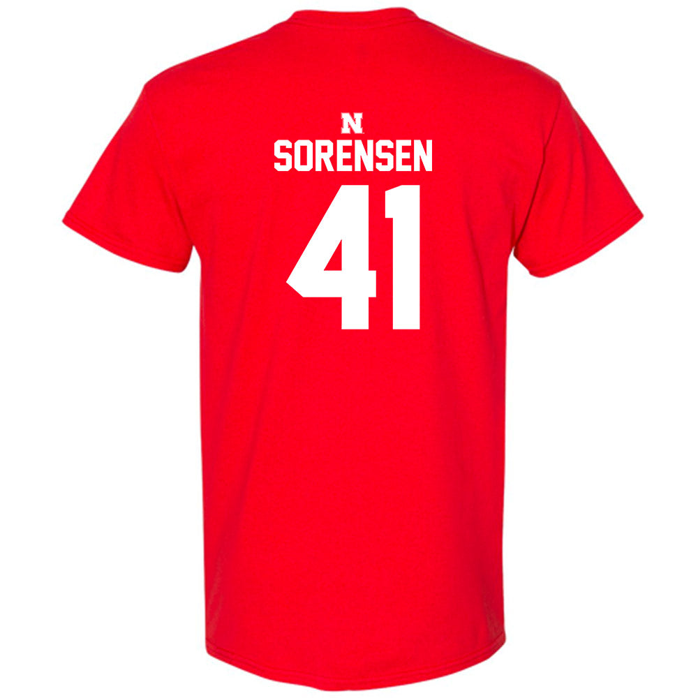 Nebraska - NCAA Football : Luke Sorensen - Classic Shersey T-Shirt-1