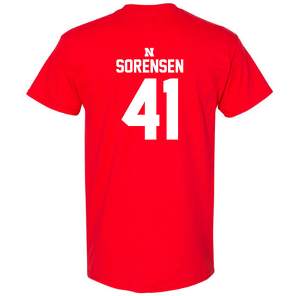 Nebraska - NCAA Football : Luke Sorensen - Classic Shersey T-Shirt-1