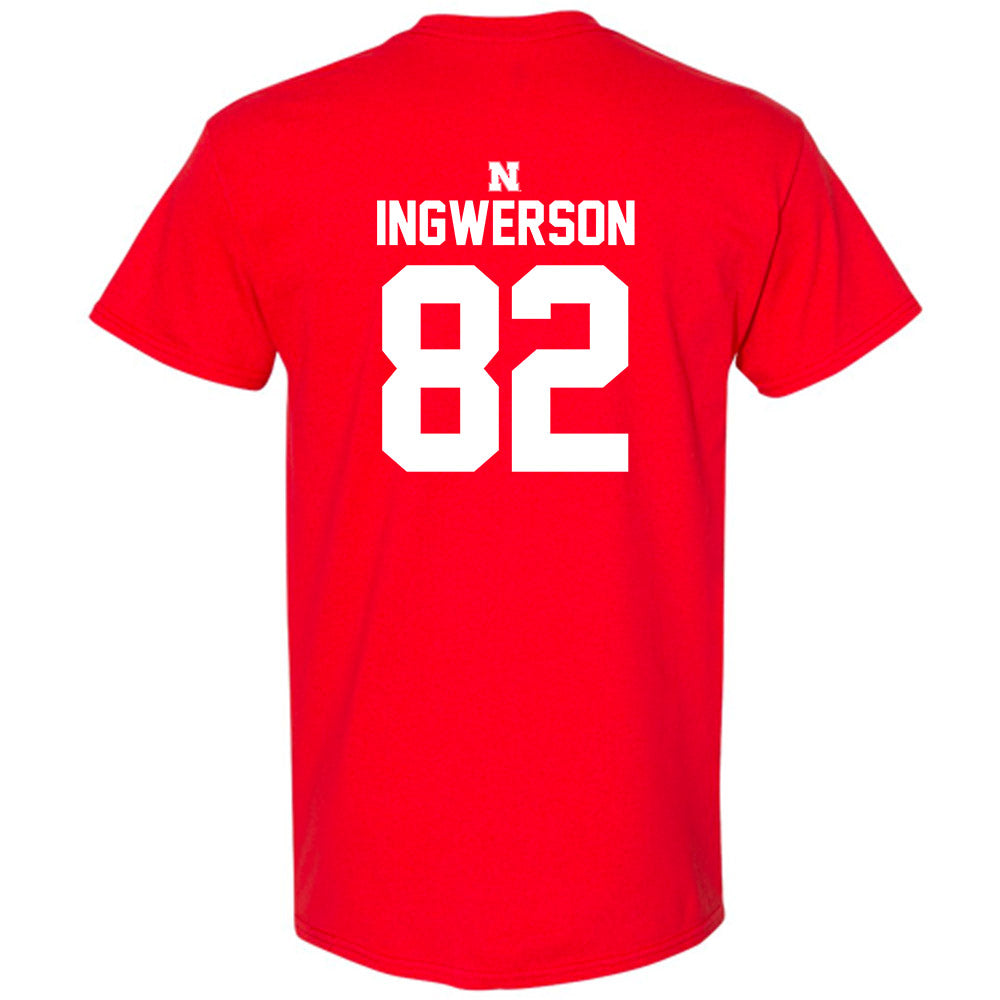 Nebraska - NCAA Football : Eric Ingwerson - Classic Shersey T-Shirt-1