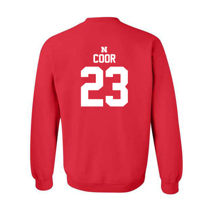 Nebraska - NCAA Softball : Hannah Coor - Classic Shersey Crewneck Sweatshirt-1