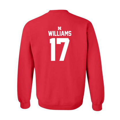 Nebraska - NCAA Women's Volleyball : Keoni Williams - Classic Shersey Crewneck Sweatshirt-1