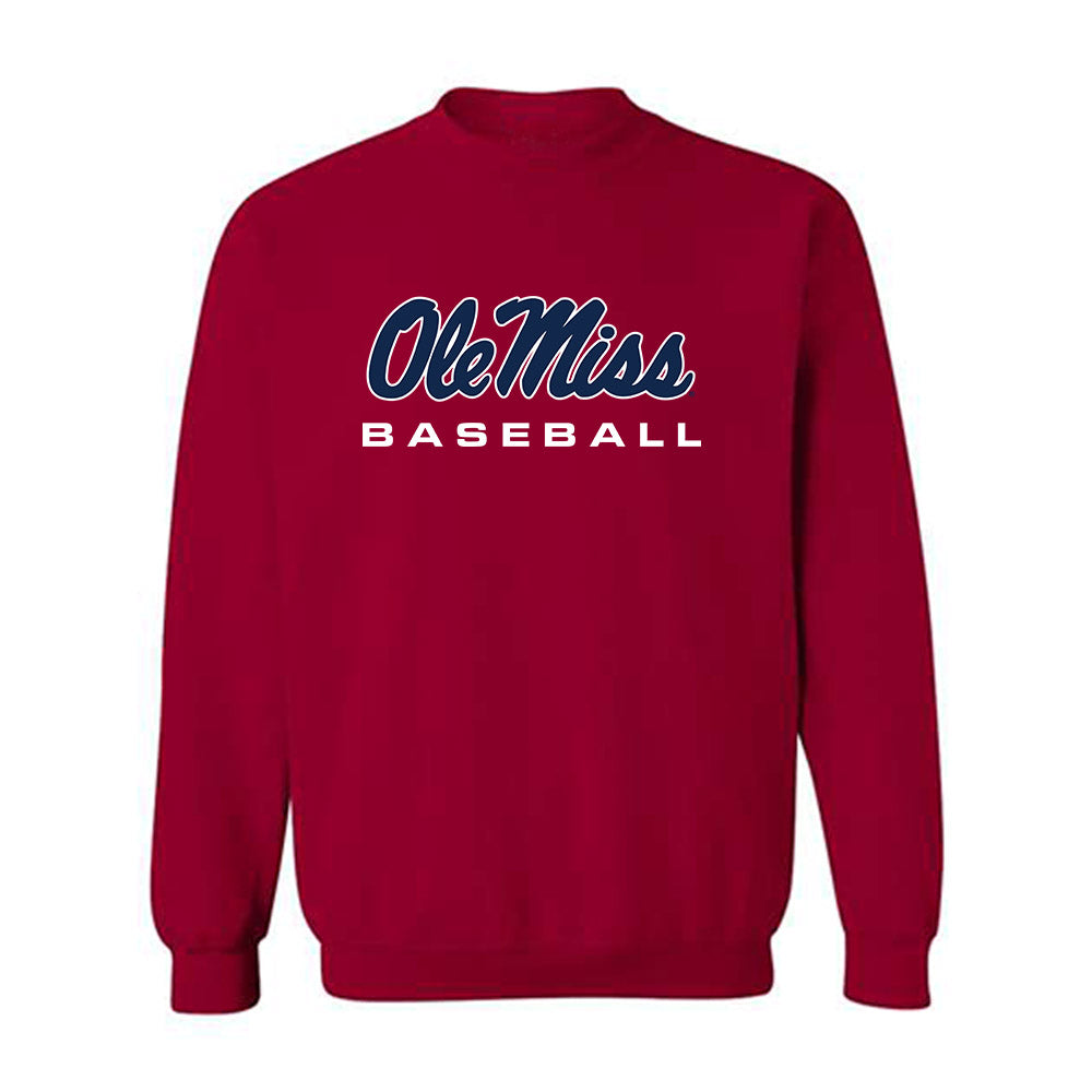 Ole Miss - NCAA Baseball : Daniel Pacella - Classic Shersey Crewneck Sweatshirt-0