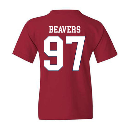 Ole Miss - NCAA Football : Kamron Beavers - Classic Shersey Youth T-Shirt-1