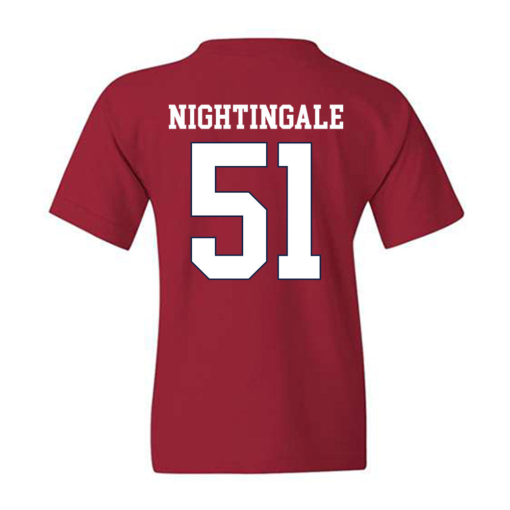 Ole Miss - NCAA Football : Trey Nightingale - Classic Shersey Youth T-Shirt-1
