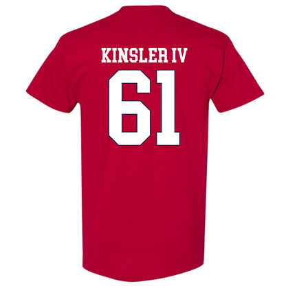 Ole Miss - NCAA Football : Tommy Kinsler IV - Classic Shersey T-Shirt-1