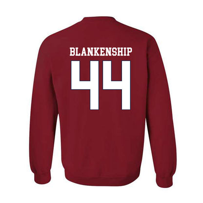 Ole Miss - NCAA Football : Caleb Blankenship - Classic Shersey Crewneck Sweatshirt-1