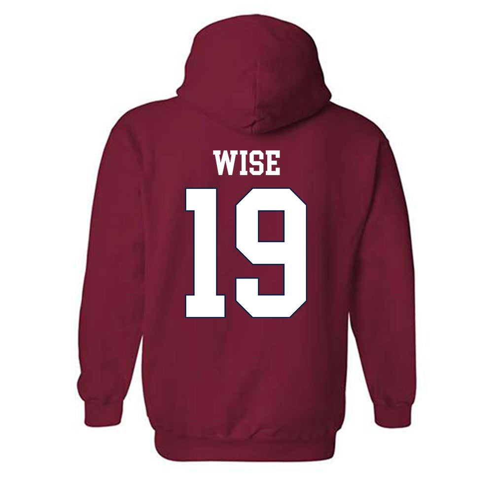 Ole Miss - NCAA Football : Rees Wise - Classic Shersey Hooded Sweatshirt-1