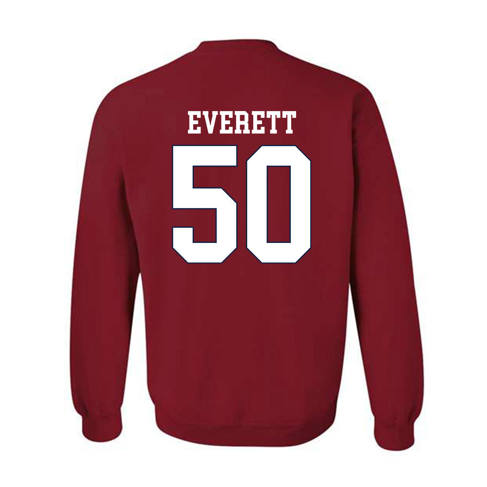 Ole Miss - NCAA Football : Troy Everett - Classic Shersey Crewneck Sweatshirt-1