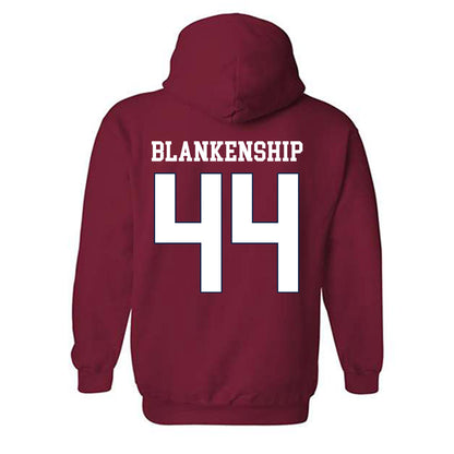 Ole Miss - NCAA Football : Caleb Blankenship - Classic Shersey Hooded Sweatshirt-1