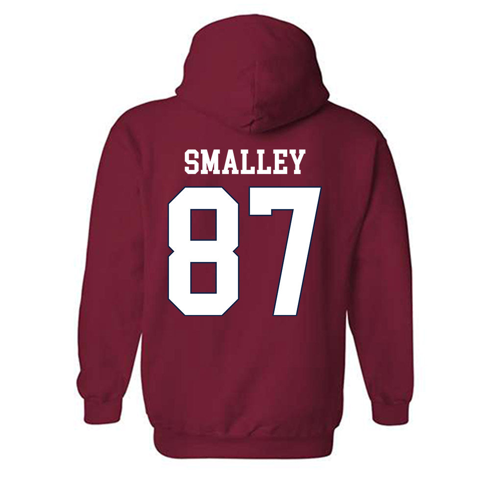 Ole Miss - NCAA Football : Wyatt Smalley - Classic Shersey Hooded Sweatshirt-1