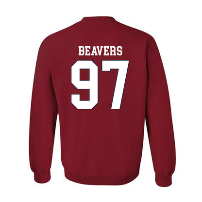 Ole Miss - NCAA Football : Kamron Beavers - Classic Shersey Crewneck Sweatshirt-1