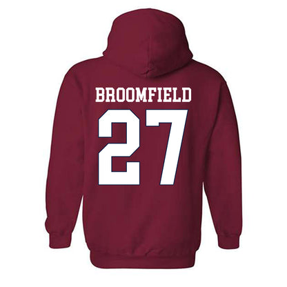Ole Miss - NCAA Football : Patrick Broomfield - Classic Shersey Hooded Sweatshirt-1
