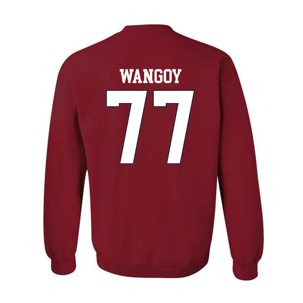 Ole Miss - NCAA Football : Enoch Wangoy - Classic Shersey Crewneck Sweatshirt-1