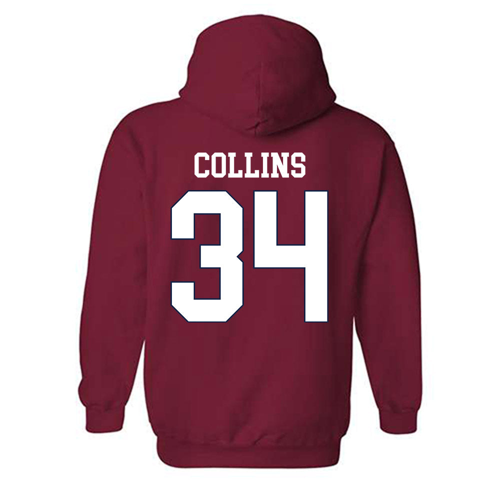 Ole Miss - NCAA Football : Raymond Collins - Classic Shersey Hooded Sweatshirt-1