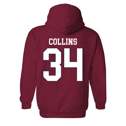 Ole Miss - NCAA Football : Raymond Collins - Classic Shersey Hooded Sweatshirt-1