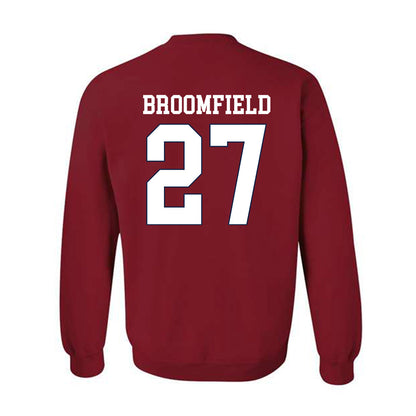 Ole Miss - NCAA Football : Patrick Broomfield - Classic Shersey Crewneck Sweatshirt-1