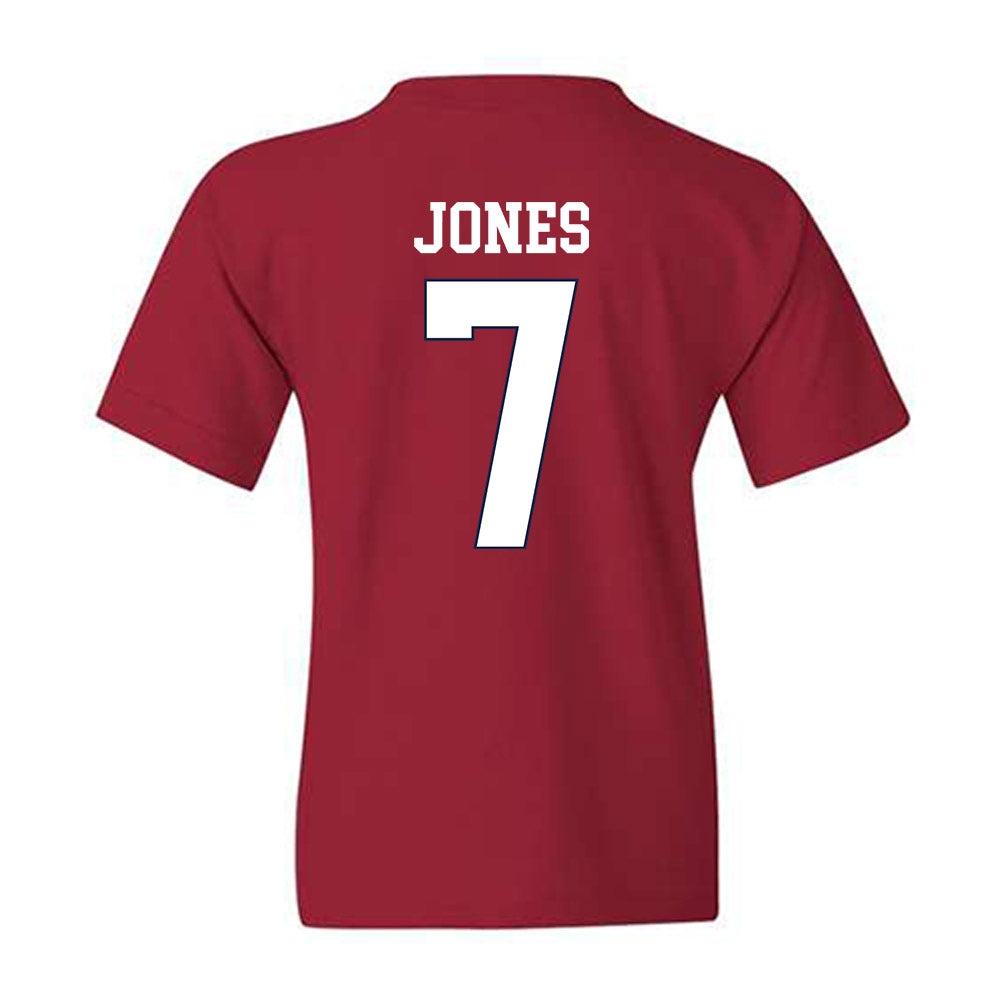 Ole Miss - NCAA Baseball : Topher Jones - Classic Shersey Youth T-Shirt-1