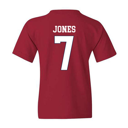 Ole Miss - NCAA Baseball : Topher Jones - Classic Shersey Youth T-Shirt-1