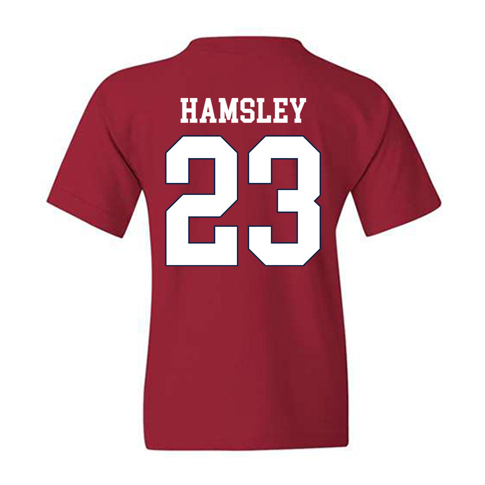 Ole Miss - NCAA Football : George Hamsley - Classic Shersey Youth T-Shirt-1