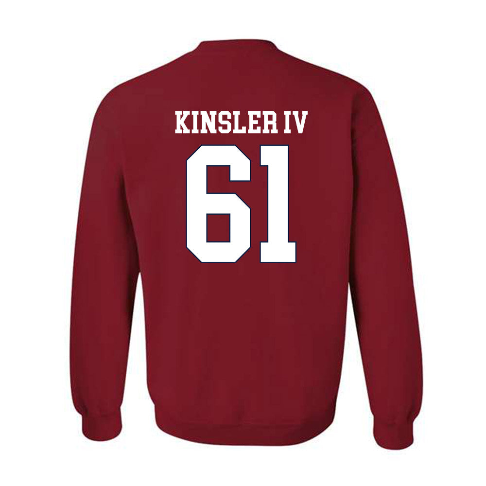 Ole Miss - NCAA Football : Tommy Kinsler IV - Classic Shersey Crewneck Sweatshirt-1