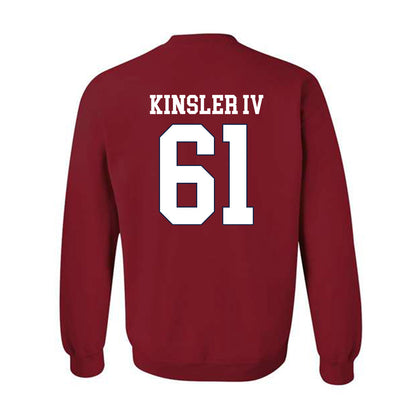 Ole Miss - NCAA Football : Tommy Kinsler IV - Classic Shersey Crewneck Sweatshirt-1
