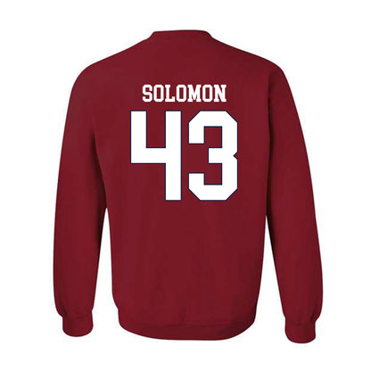 Ole Miss - NCAA Football : Isreal Solomon - Classic Shersey Crewneck Sweatshirt-1