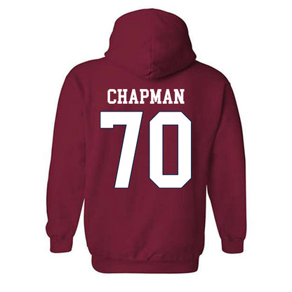 Ole Miss - NCAA Football : Jalan Chapman - Classic Shersey Hooded Sweatshirt-1
