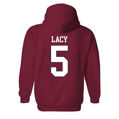 Ole Miss - NCAA Football : Kewan Lacy - Classic Shersey Hooded Sweatshirt-1