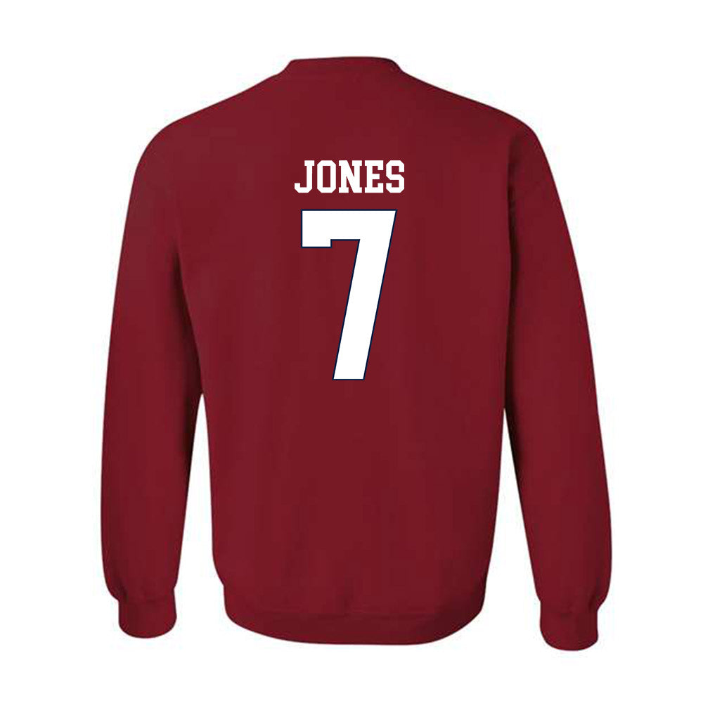 Ole Miss - NCAA Baseball : Topher Jones - Classic Shersey Crewneck Sweatshirt-1