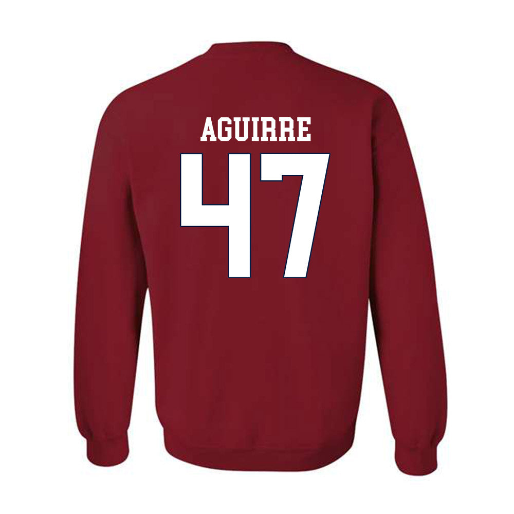 Ole Miss - NCAA Football : Anthony Aguirre - Classic Shersey Crewneck Sweatshirt-1