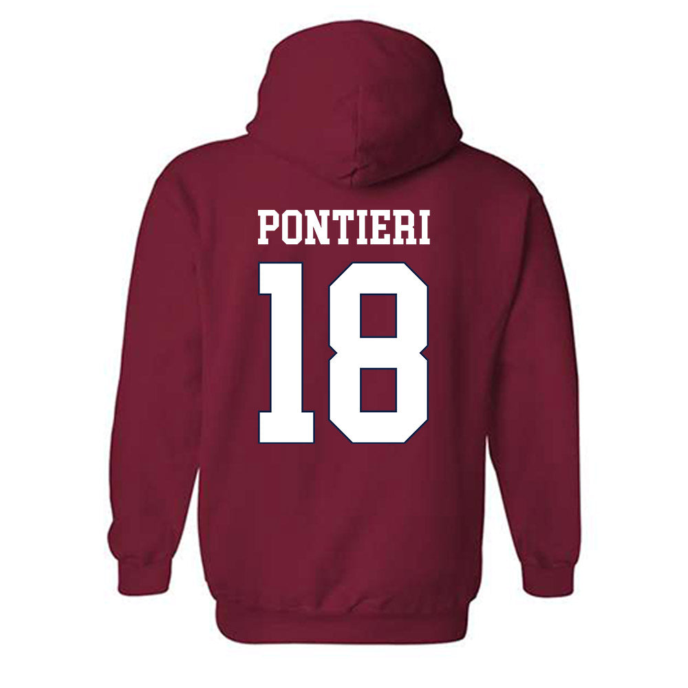 Ole Miss - NCAA Women's Soccer : Bella Pontieri - Classic Shersey Hooded Sweatshirt-1