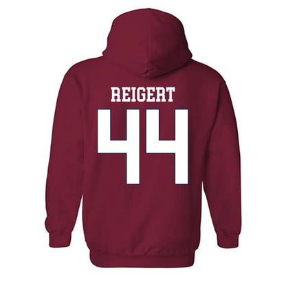 Ole Miss - NCAA Baseball : Jake Reigert - Classic Shersey Hooded Sweatshirt-1