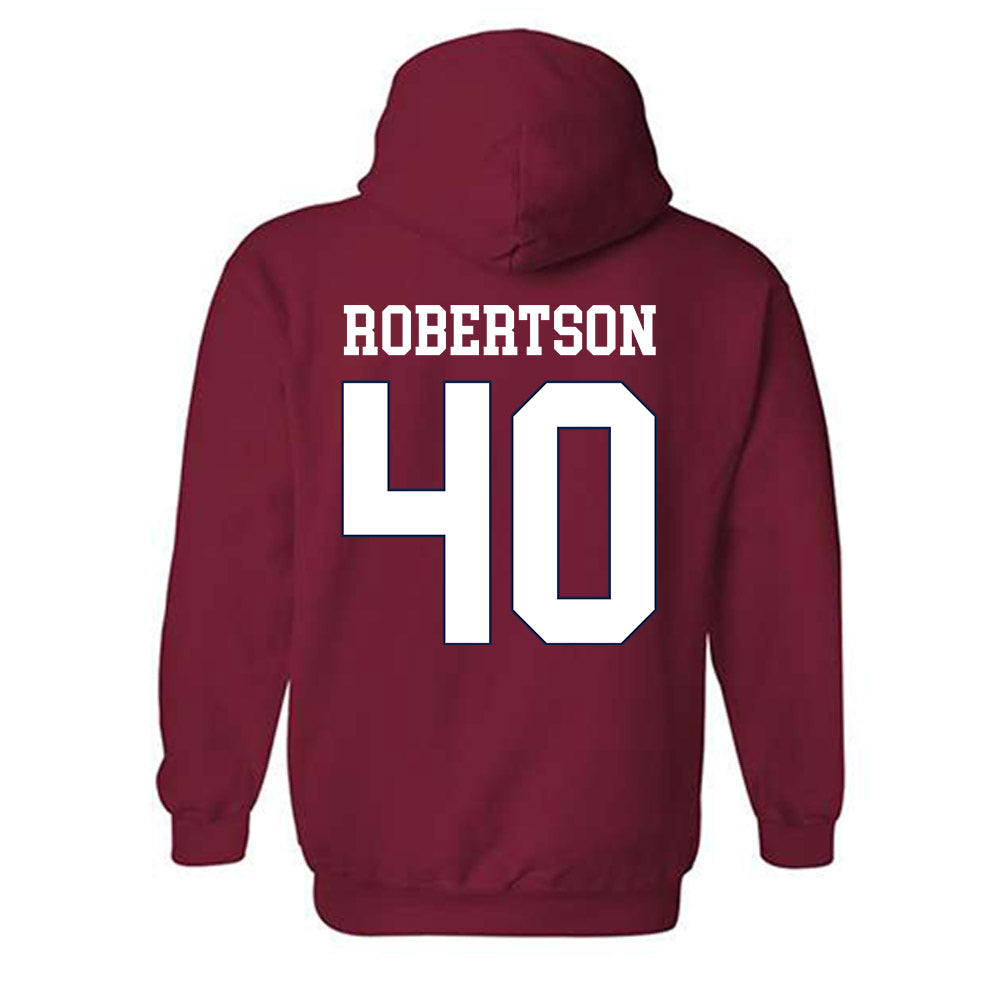 Ole Miss - NCAA Baseball : JP Robertson - Classic Shersey Hooded Sweatshirt-1