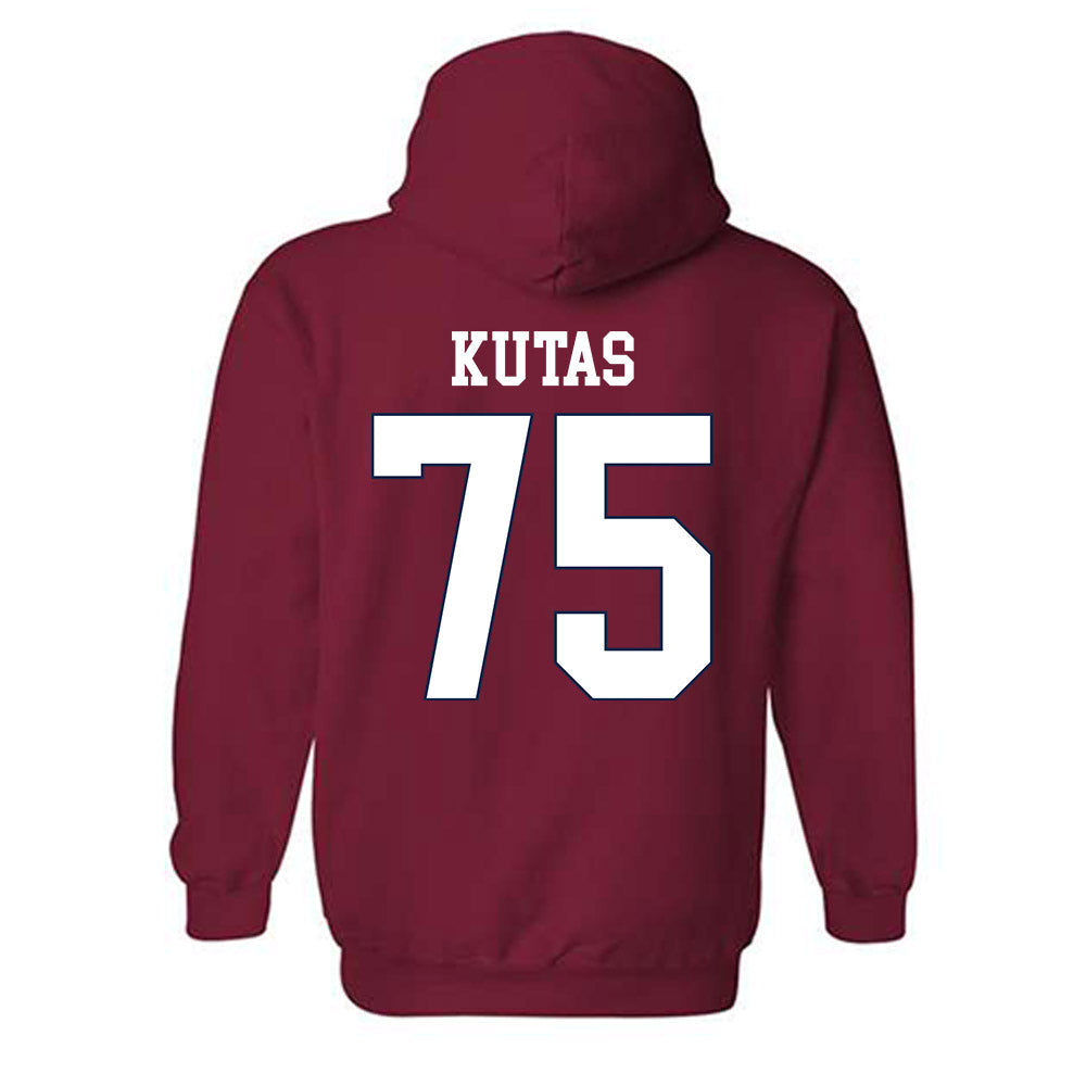 Ole Miss - NCAA Football : Patrick Kutas - Classic Shersey Hooded Sweatshirt-1