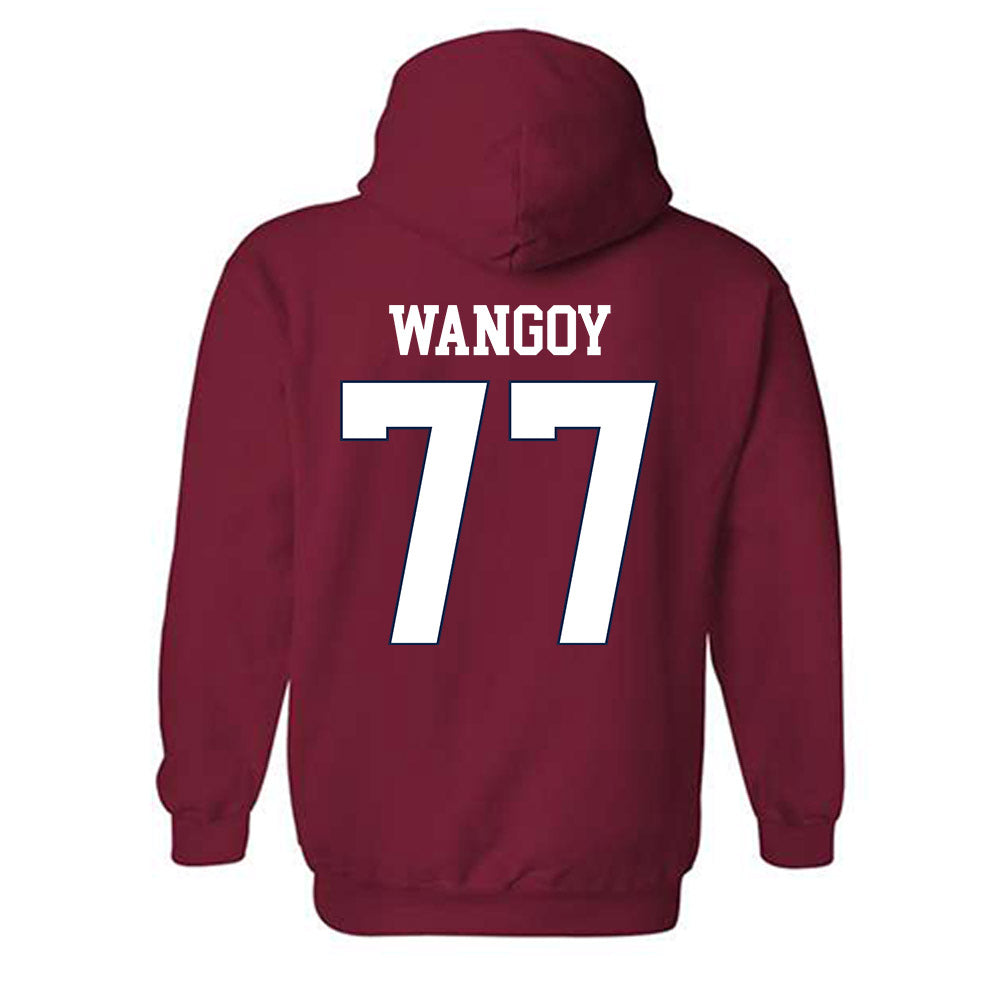Ole Miss - NCAA Football : Enoch Wangoy - Classic Shersey Hooded Sweatshirt-1