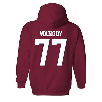 Ole Miss - NCAA Football : Enoch Wangoy - Classic Shersey Hooded Sweatshirt-1