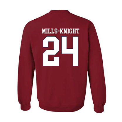 Ole Miss - NCAA Football : Shekai Mills-Knight - Classic Shersey Crewneck Sweatshirt-1