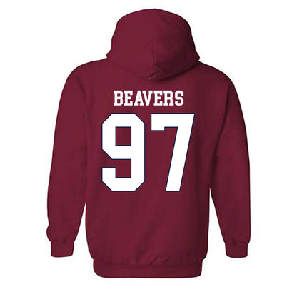 Ole Miss - NCAA Football : Kamron Beavers - Classic Shersey Hooded Sweatshirt-1