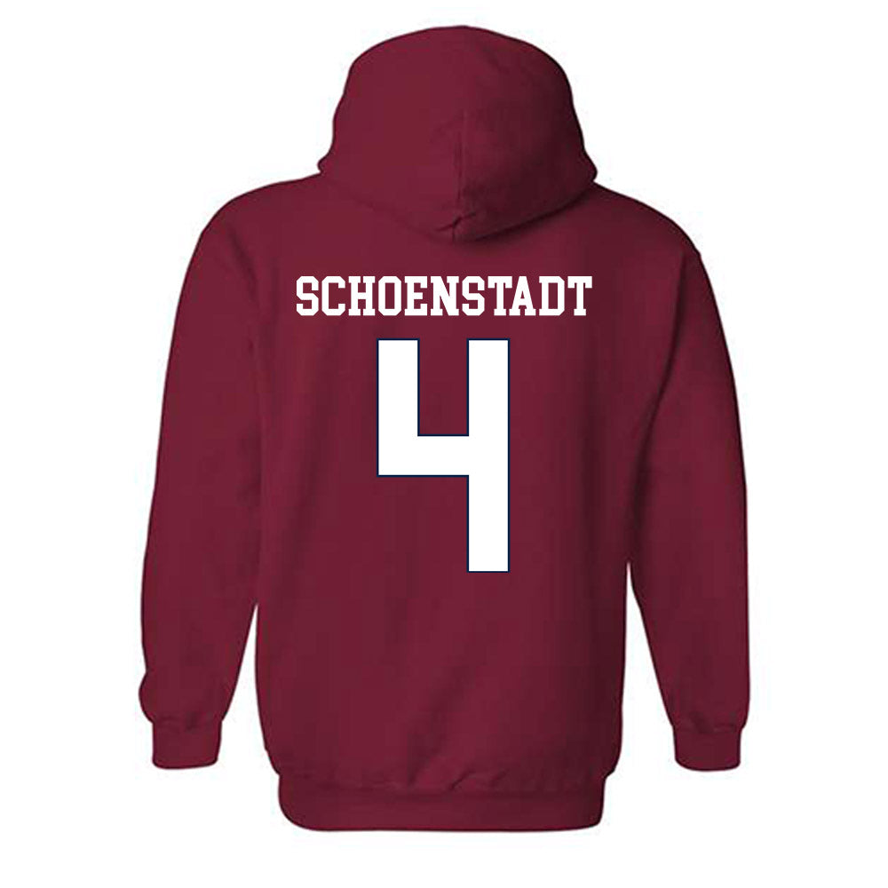 Ole Miss - NCAA Women's Soccer : Alex Schoenstadt - Classic Shersey Hooded Sweatshirt-1