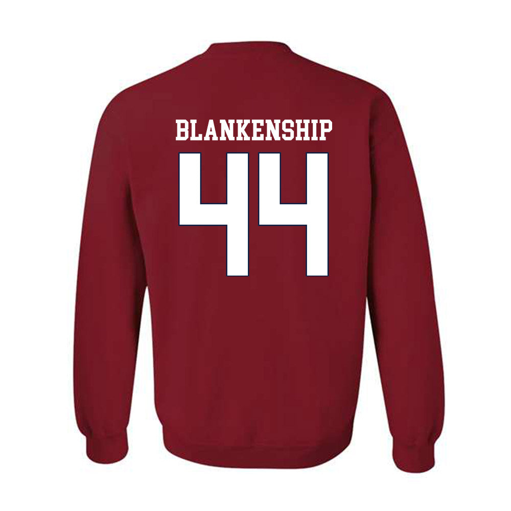 Ole Miss - NCAA Football : Caleb Blankenship - Classic Shersey Crewneck Sweatshirt-1