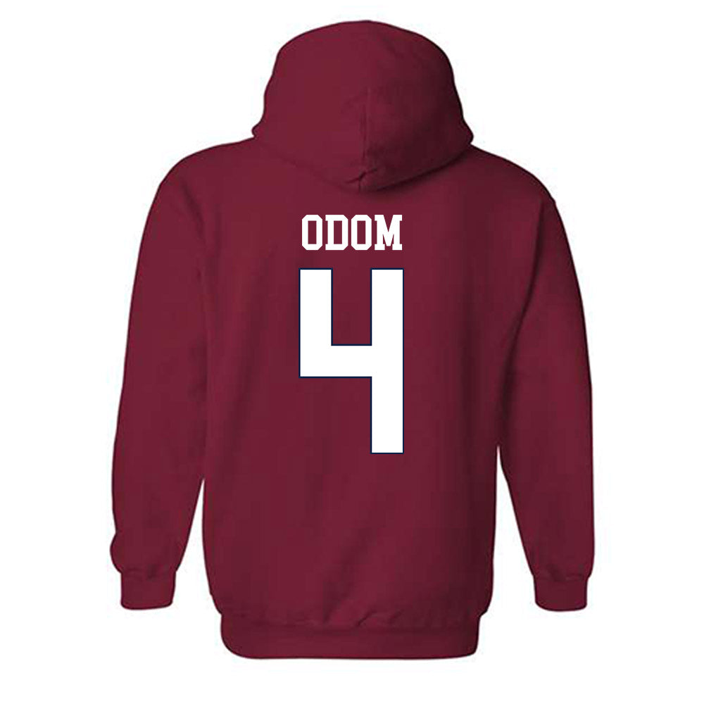 Ole Miss - NCAA Baseball : Leo Odom - Classic Shersey Hooded Sweatshirt-1