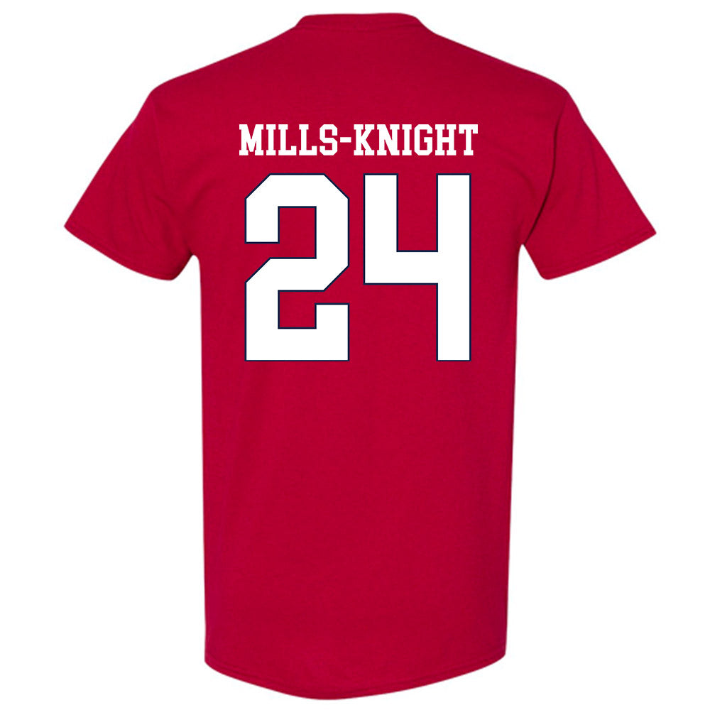 Ole Miss - NCAA Football : Shekai Mills-Knight - Classic Shersey T-Shirt-1