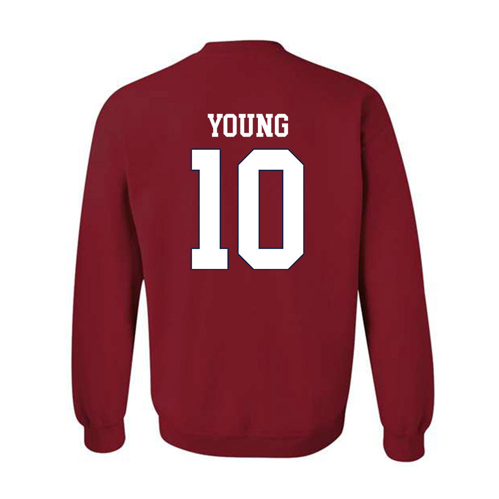 Ole Miss - NCAA Women's Basketball : J'Adore Young - Classic Shersey Crewneck Sweatshirt-1