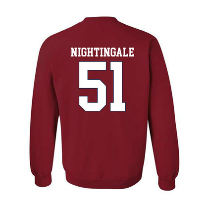 Ole Miss - NCAA Football : Trey Nightingale - Classic Shersey Crewneck Sweatshirt-1