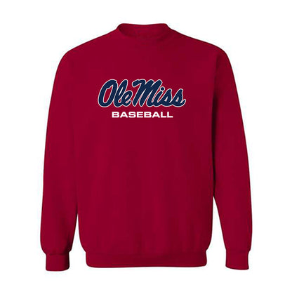 Ole Miss - NCAA Baseball : Tristan Bissetta - Classic Shersey Crewneck Sweatshirt-0