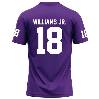 Furman - NCAA Football : Jerrod Williams Jr. - Purple Football Jersey-1