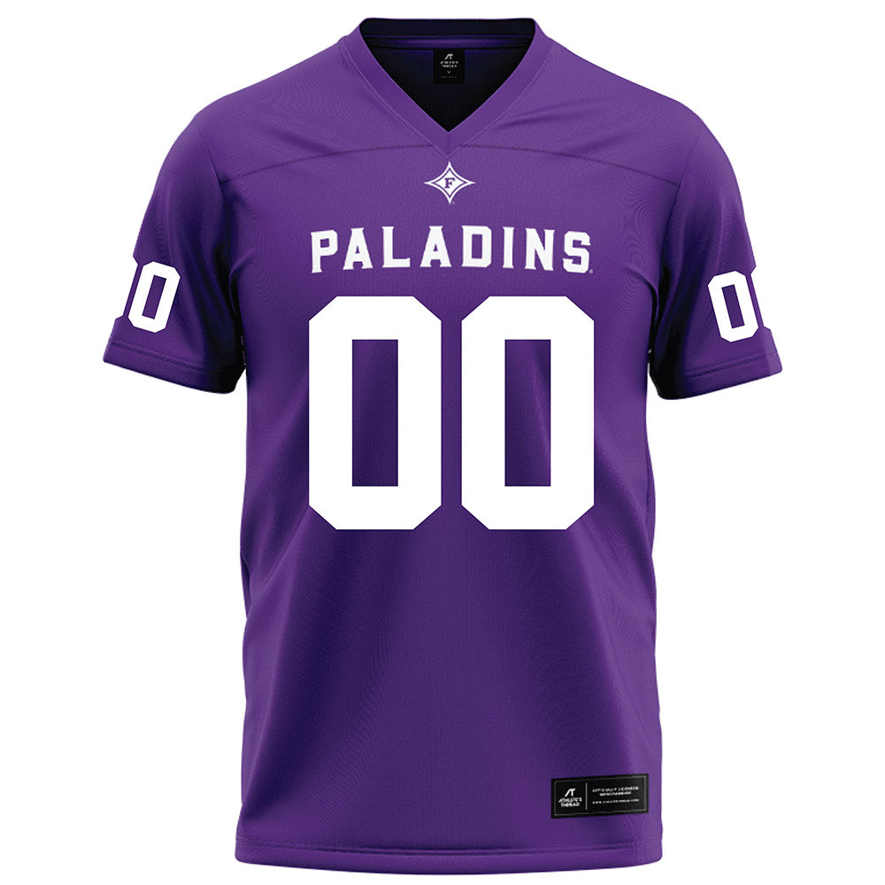 Furman - NCAA Football : Ethan Washington - Purple Football Jersey-0
