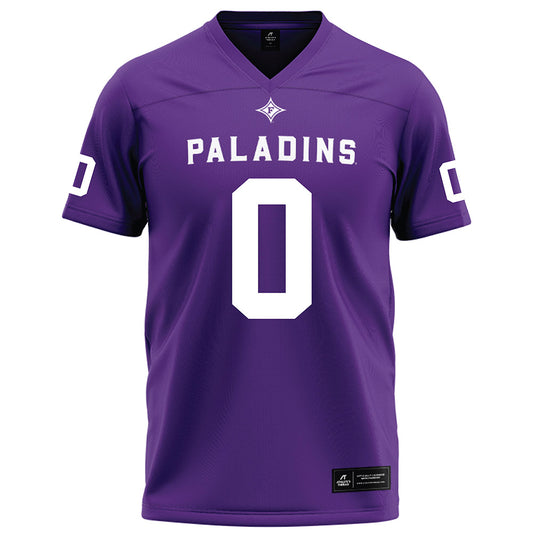 Furman - NCAA Football : Ty Kauserud - Purple Football Jersey-0
