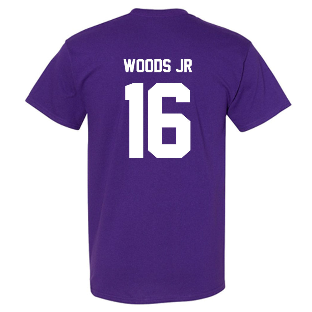 Furman - NCAA Football : Michael Woods Jr - Replica Shersey T-Shirt-1